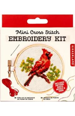 Imaginea produsului 'Mini kit de brodat: Pasăre'