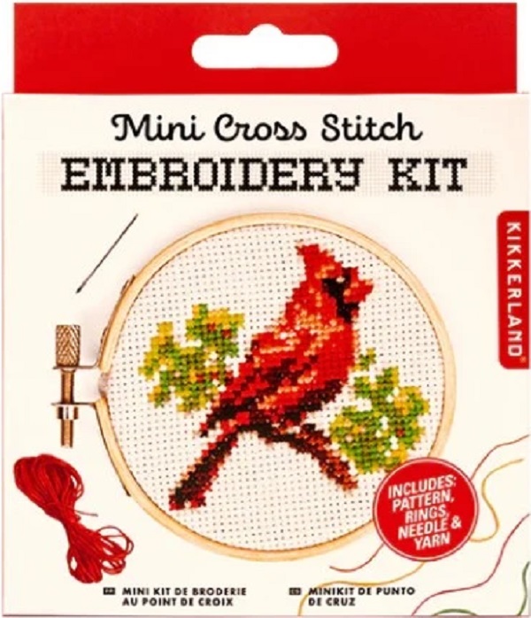 Imaginea produsului 'Mini kit de brodat: Pasăre'