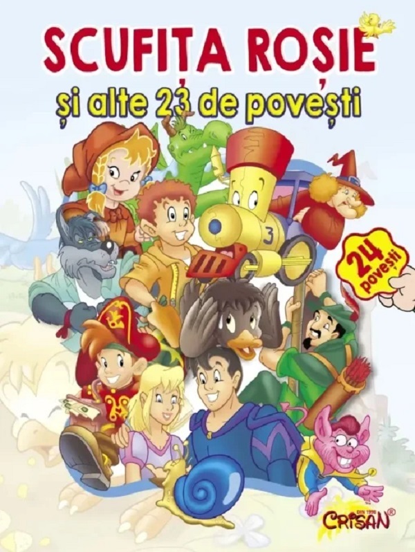 Coperta cărții 'Scufița Roșie și alte 23 de povești'