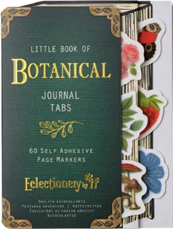 Imaginea produsului 'Semne de carte adezive. Jurnal eclectionery tabs. Botanical'