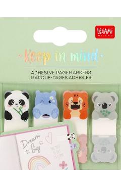 Imaginea produsului 'Semne de carte adezive: Cute animals'