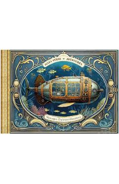 Imaginea produsului 'Caiet ilustrat: Jules Verne'
