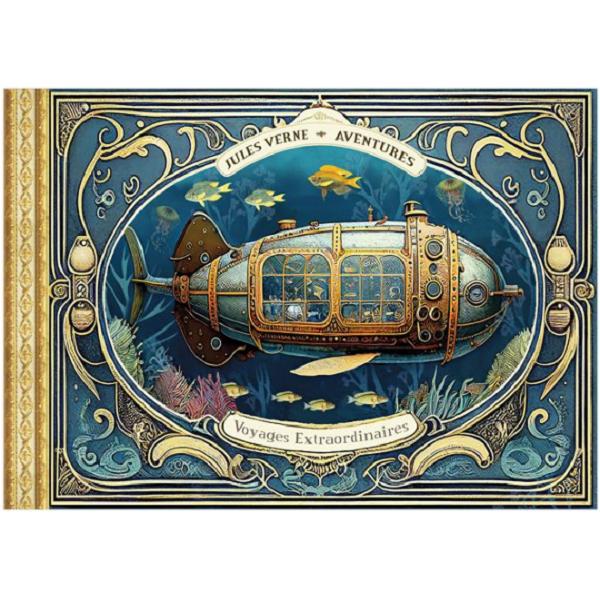 Caiet ilustrat: Jules Verne