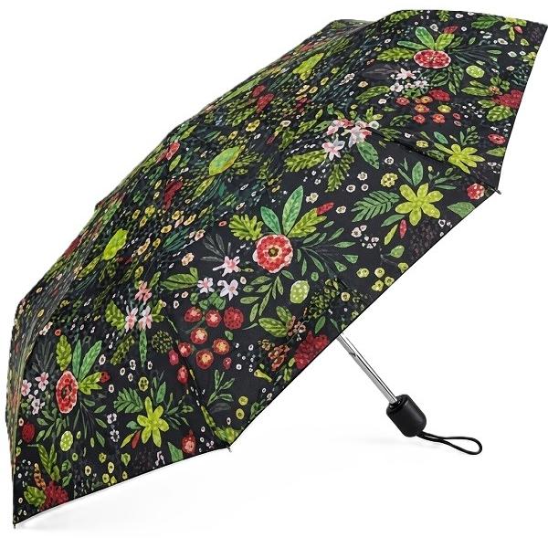 Umbrela: Flori mici roz si galben