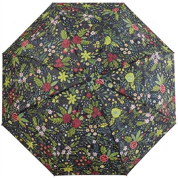 Umbrela: Flori mici roz si galben