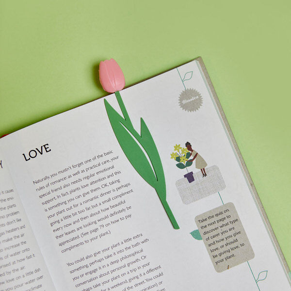 Imaginea produsului 'Semn de carte: Lalea roz'