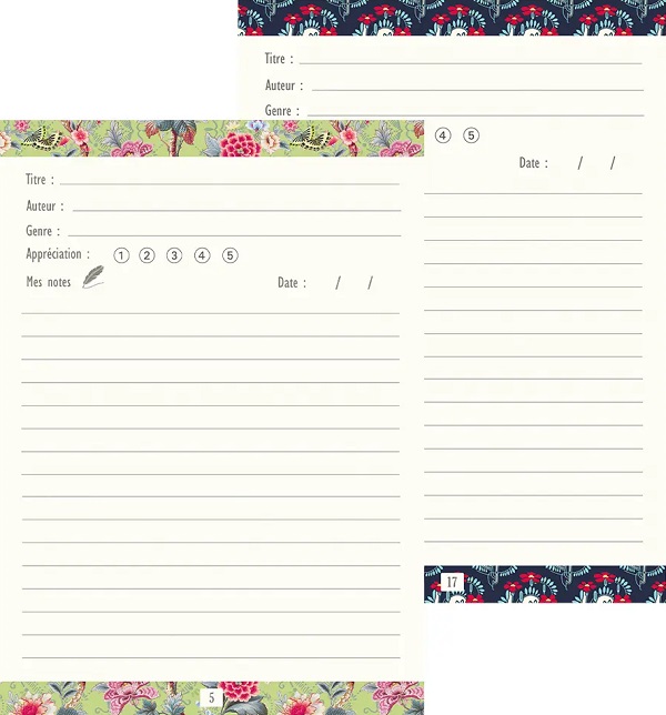 Imaginea produsului 'Caiet: Mes lectures fleurs'