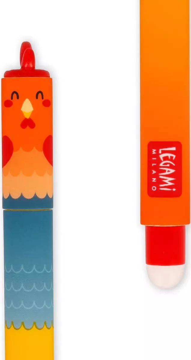 Imaginea produsului 'Set 4 pixuri cu cerneală termosensibilă: Animale de la fermă'