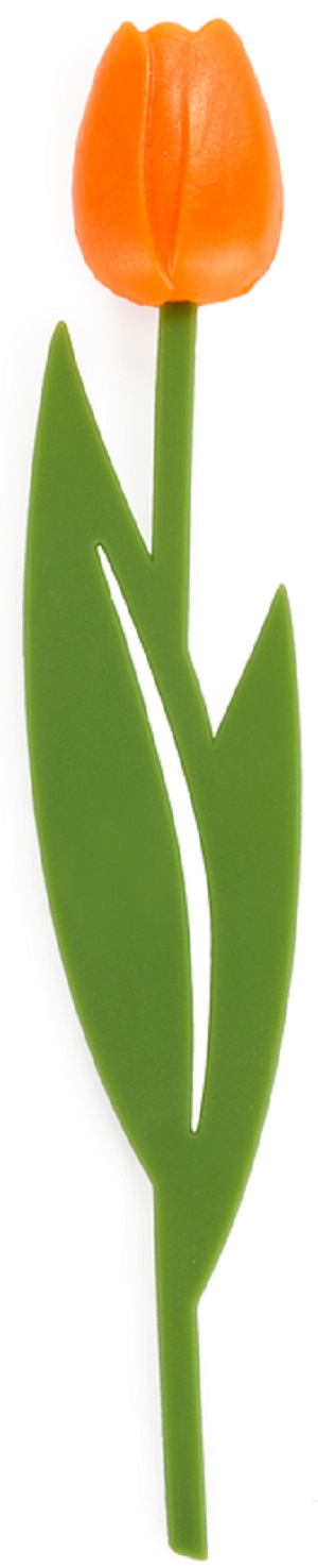 Imaginea produsului 'Semn de carte: Lalea portocalie'