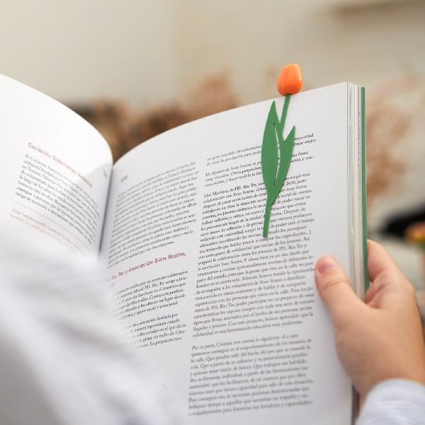 Semn de carte: Lalea portocalie