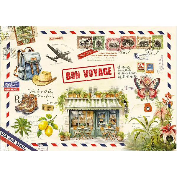 Caiet ilustrat: Bon Voyage