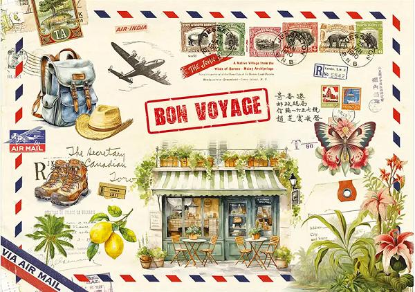 Imaginea produsului 'Caiet ilustrat: Bon Voyage'