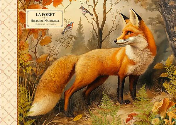 Imaginea produsului 'Carnețel ilustrat: Foret Renard'