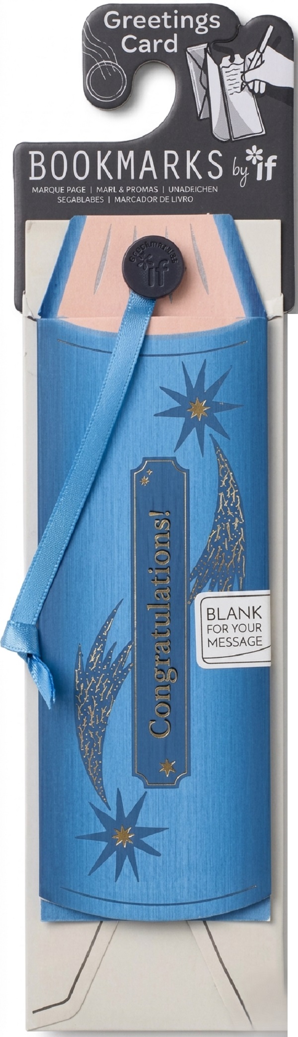 Imaginea produsului 'Felicitare. Semn de carte: Congratulations'