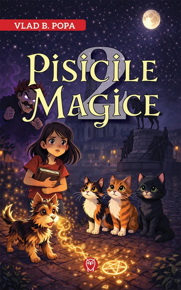 Coperta cărții 'Unchiul Șoapte. Seria Pisicile magice Vol.2 - Vlad B. Popa'