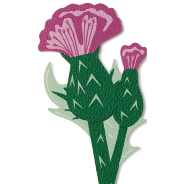 Semn de carte: Flower. Thistle