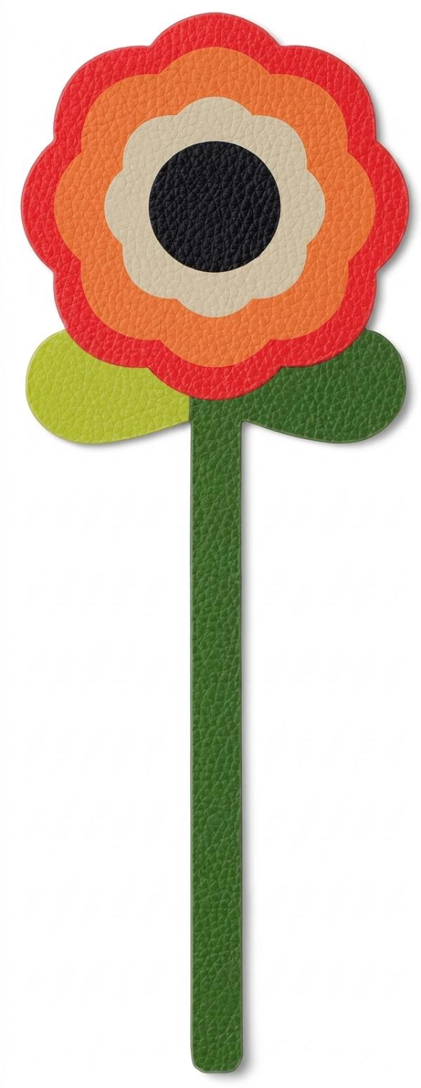 Semn de carte: Flower. Retro