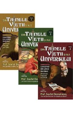 Coperta cărții 'Pachet 3 volume. Din tainele vieții și ale Universului - Scarlat Demetrescu'