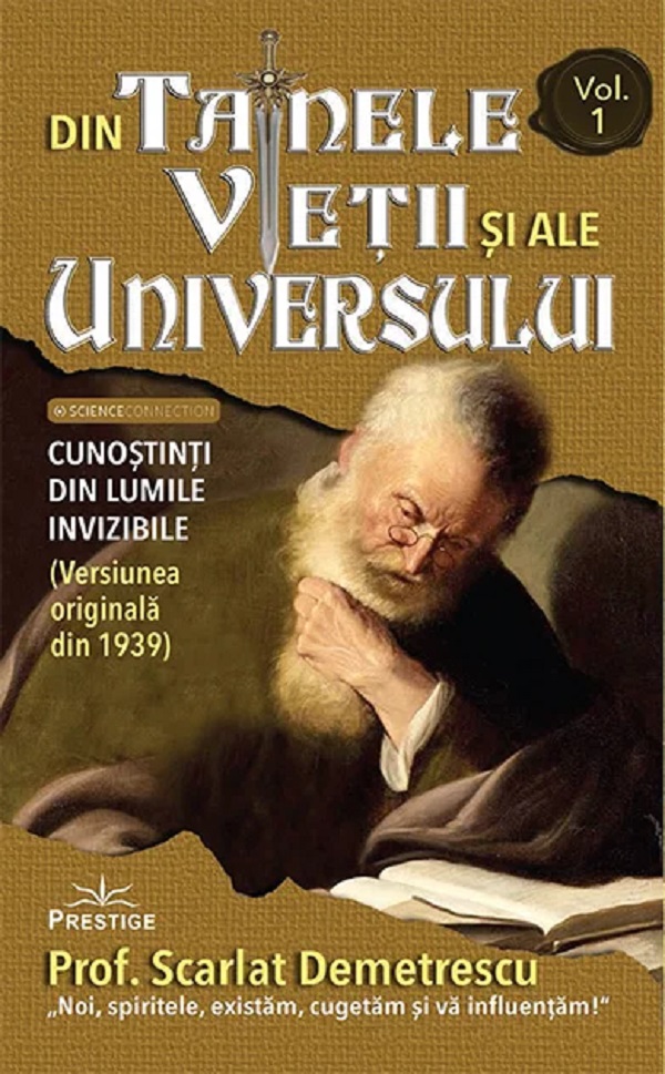 Coperta cărții 'Pachet 3 volume. Din tainele vieții și ale Universului - Scarlat Demetrescu'