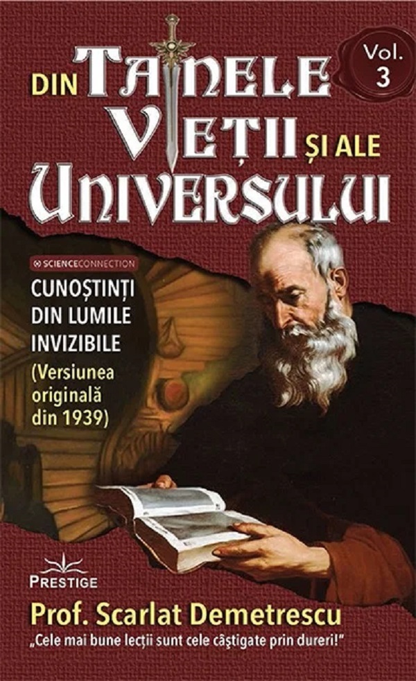 Coperta cărții 'Pachet 3 volume. Din tainele vieții și ale Universului - Scarlat Demetrescu'