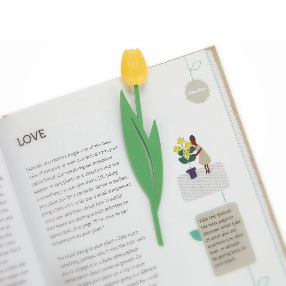 Imaginea produsului 'Semn de carte: Lalea galbenă'