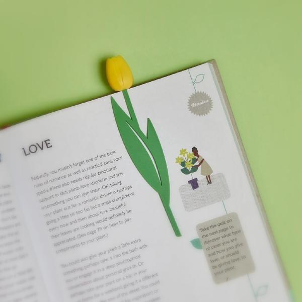 Semn de carte: Lalea galbena