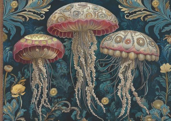 Imaginea produsului 'Caiet ilustrat: Nouveau Meduses'