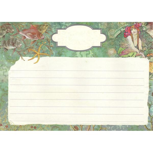 Caiet ilustrat: Nouveau Meduses