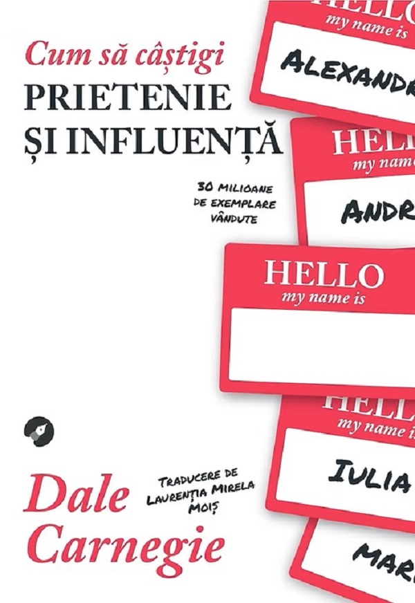 Coperta cărții 'Cum să câstigi prietenie și influență - Dale Carnegie'