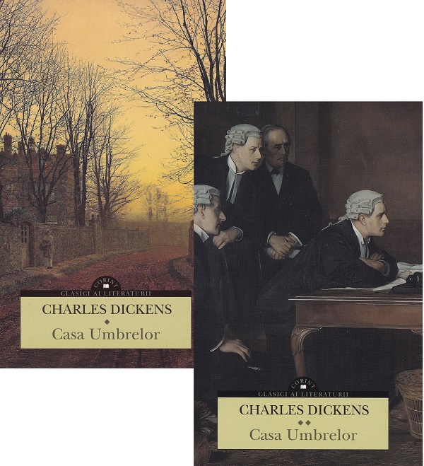 Coperta cărții 'Pachet 2 Vol. Casa umbrelor - Charles Dickens'