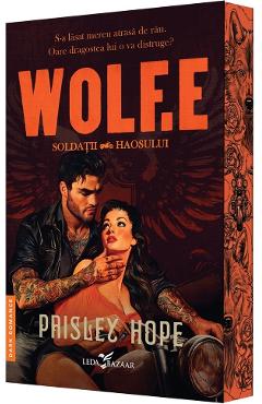 Coperta cărții 'Wolf.E. Seria Soldații haosului Vol.1 - Paisley Hope'