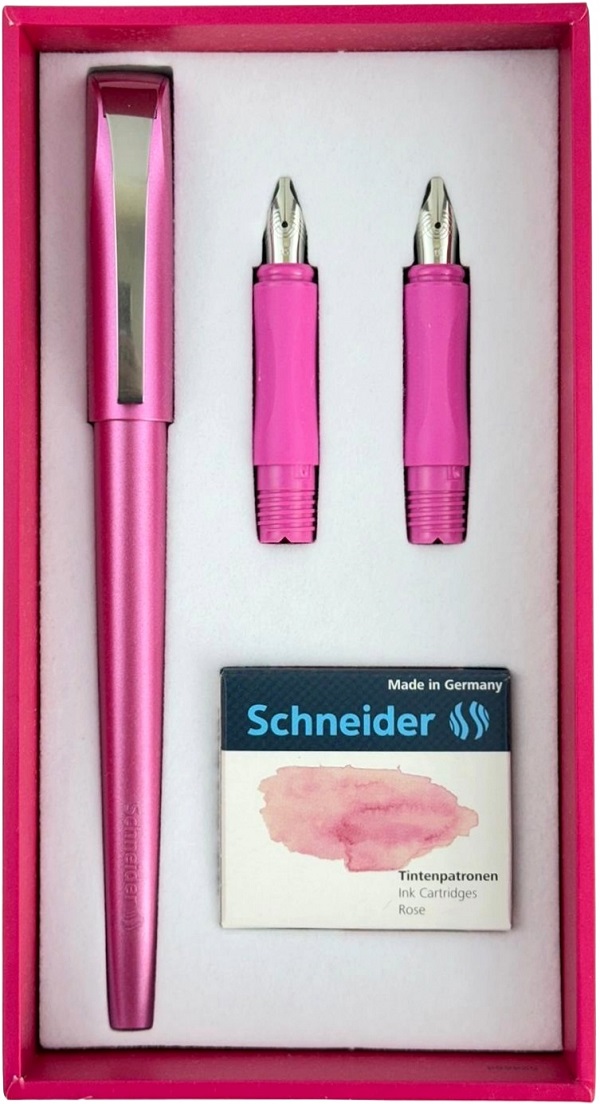 Imaginea produsului 'Set cadou stilou caligrafie Callissima roz'