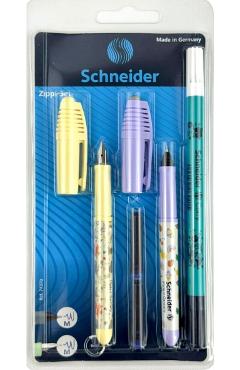 Imaginea produsului 'Set stilou vanilie + roller Zippi + pic Corry + 2 rezerve'