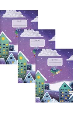 Imaginea produsului 'Set 3 caiete A5 Tip 1. Hovering'