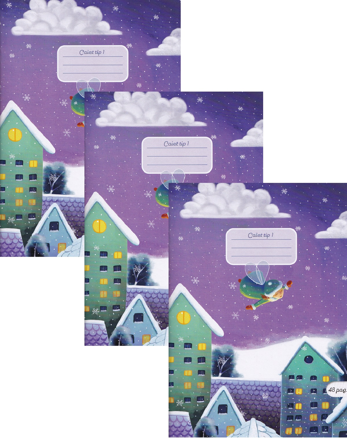 Imaginea produsului 'Set 3 caiete A5 Tip 1. Hovering'