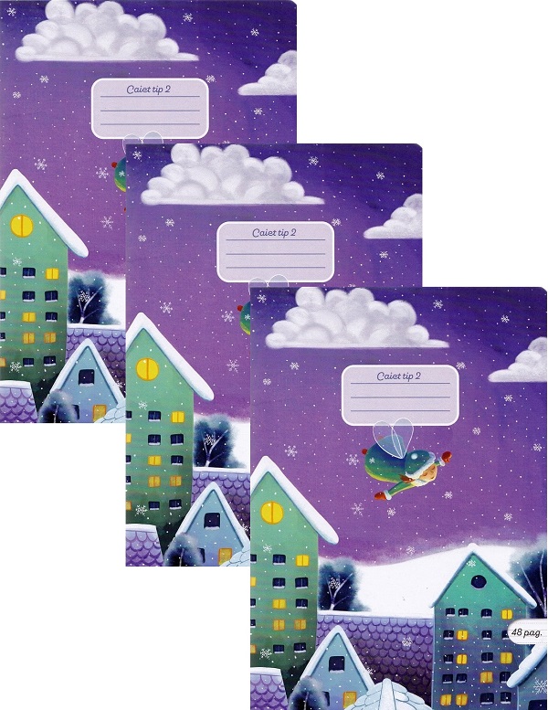 Imaginea produsului 'Set 3 caiete A5 Tip 2. Hovering'