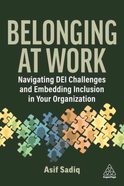 Coperta cărții 'Belonging at Work - Asif Sadiq'