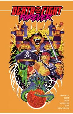 Coperta cărții 'Death Fight Forever - Andrew Maclean'