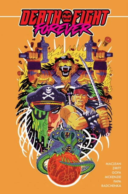 Coperta cărții 'Death Fight Forever - Andrew Maclean'