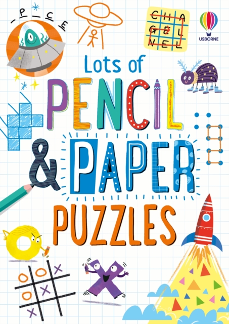 Coperta cărții 'Lots of Pencil and Paper Puzzles - Sarah Russell'