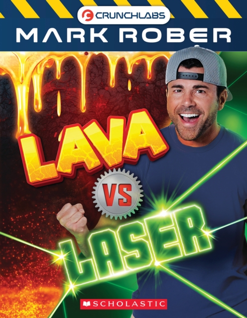 Coperta cărții 'Lava Vs. Lasers (Mark Rober) -'
