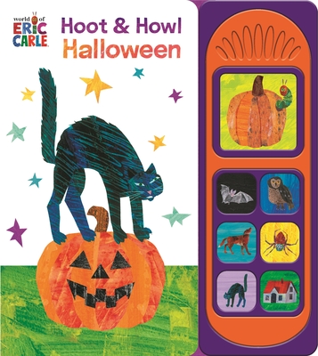 Coperta cărții 'World of Eric Carle: Hoot & Howl Halloween Sound Book [With Battery] -'