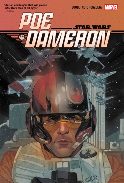 Coperta cărții 'Star Wars: Poe Dameron Omnibus Phil Noto Cover - Charles Soule'