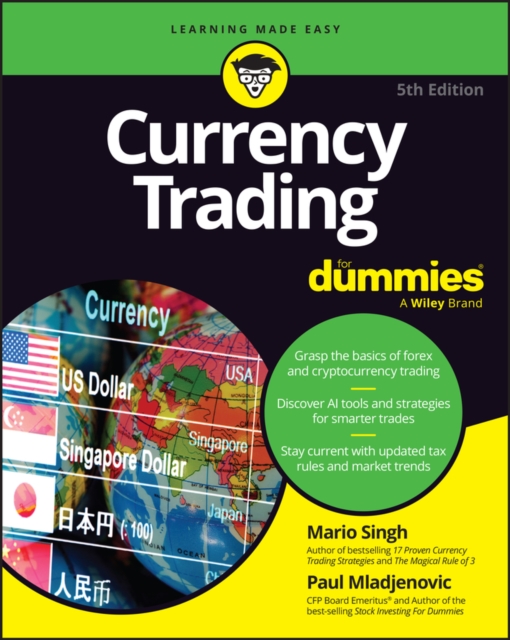 Coperta cărții 'Currency Trading for Dummies - Paul Mladjenovic'