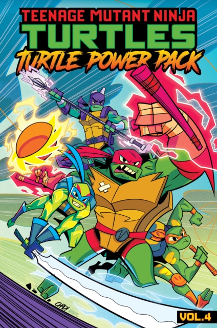 Coperta cărții 'Teenage Mutant Ninja Turtles: Turtle Power Pack, Vol. 4 - Matthew K. Manning'