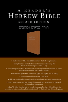 Coperta cărții 'A Reader's Hebrew Bible: Second Edition - A. Philip Brown Ii'