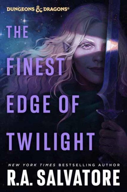 Coperta cărții 'The Finest Edge of Twilight: Dungeons & Dragons - R. A. Salvatore'