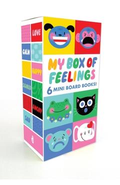 Coperta cărții 'My Box of Feelings (a Hello!lucky Book): 6 Mini Board Books! -'