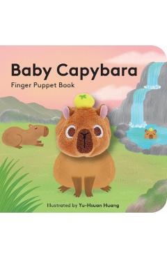 Coperta cărții 'Baby Capybara: Finger Puppet Book - Yu-hsuan Huang'