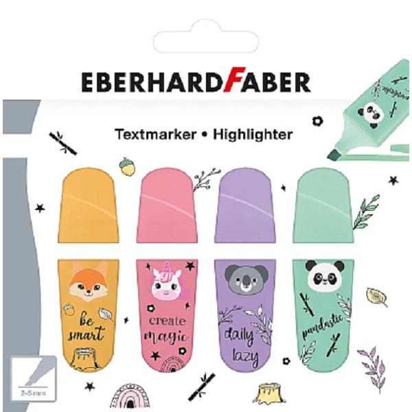 Set 4 textmarker animale Eberhard Faber